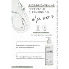 Skin401 Pirinç Özlü Aydınlatıcı Yüz Temizleme Jeli 200ml