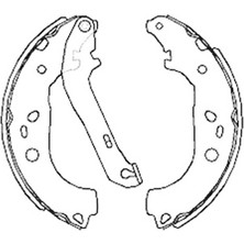 Ford Arka Fren Balata Mga 54162