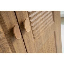 Pema Home Favori %100 mdf Membran 3 Kapaklı Dolap Gardırop