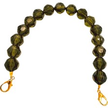 Angel Çanta Aksesuar 41 Cm Yeşil Petek Model  Çanta Sapı Light Metalli