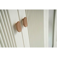 Pema Home Elegance %100 Mdf Membran 5 Kapaklı Dolap Gardırop