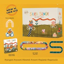 Sıra Sende - Bisiklet Yarışı (Kitap ve Oyun Seti)