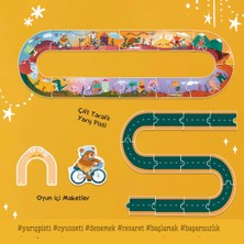 Sıra Sende - Bisiklet Yarışı (Kitap ve Oyun Seti)