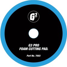 G3 Pro 7503 Foam Cuttıng Orbital Aşındırıcı Ped 6"