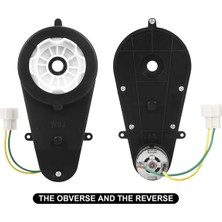 Unfathomable 24V Çocuk Araba Şanzıman 30000RPM Motor 2 Adet Elektrik Motor Şanzıman Motosikletler Yüksek Hızlı RS555 Tahrik Motoru (Yurt Dışından)