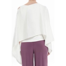 Kimono Bluz & Lila Jarse Pantolon | 2'li Kombin