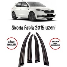 Skoda Fabia  Cam Rüzgarlığı 4lü 2015 ve Üzeri Takım