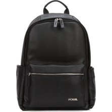 Fossil Kahverengi Laptop Bölmeli 15,6 Inç Laptop&evrak Deri Sırt Çantası