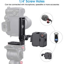 Auralia Brevity Dslr Kamera L Braketi Dikey Yatay Anahtarlama Tripod Hızlı Bırakma Plakası Canon Nikon Sabitleyici Tripod Monopod (Yurt Dışından)