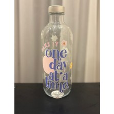 One Day At A Time Cam Su Şişesi 500 ml