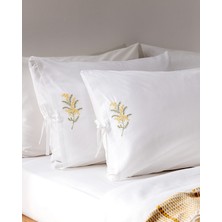 Madame Coco Bresnay %100 Pamuk Yastık Kılıfı - Sarı
