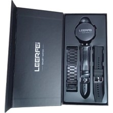 Arell Teknoloji Leerfei Watch 4 Pro Sw 32 Akıllı Saat Siyah