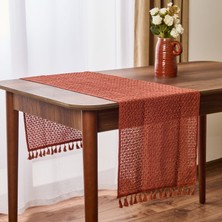 Evidea Soft Santa Runner - Kiremit - 35X145 cm