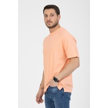 Erkek %100 Pamuk Bisiklet Yaka T-Shirt - Yazlık, Rahat ve Şık Tasarım