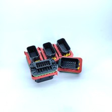 TE 1-2112162-1 Connector Housing, 21 Pin, 5 mm VE21 Adet 969028-2 Contact, Heavy Duty Sealed Series