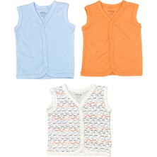 Tiffany Baby Striped Theme 3'lü Yelek 53005