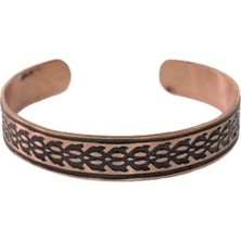 Otantik Takı Motifli Bakır Bileklik 1