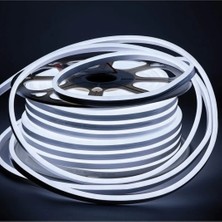 YCL Esnek Neon Hortum LED - Beyaz Işık 220V Rulo 120 Ledli 1 Metre