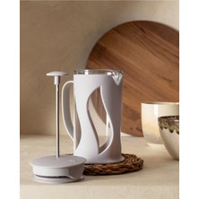 Madame Coco Berthe French Press - Soft Gri - 500 ml 500 cc Cam