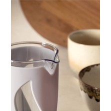Madame Coco Berthe French Press - Soft Gri - 500 ml 500 cc Cam