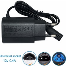 Jikio Braun Series S3 S5 S7 S8 S9 Elektrikli Tıraş Makinesi Şarj Adaptörü Ab Fişi Için 12V 0.4A Yedek Tıraş Şarj Cihazı (Yurt Dışından)