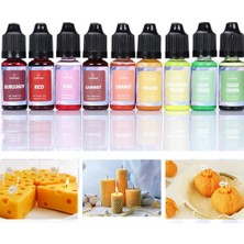 Mingjing Shop3  B Tarzı 24 Renk 10 ml Mum Sıvı Renklendirici Difüzyon Mürekkep Mum Boya Yapımı Soya El Sanatları Kokulu Balmumu Pigment Araçları El Yapımı Soa K3L8 (Yurt Dışından)