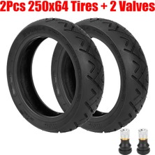 Jikio Ulip 250X64 Yol Vakum Lastiği Xiaomi 4 Ultra Scooter Için Yükseltilmiş Kalınlaştırılmış Tubeless Ön Arka Yedek Lastik (Yurt Dışından)