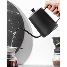 Kahve Demleme Seti V60 Dripper 600ML Demleme Ibriği
