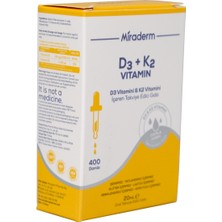 Mıraderm D3K2 20 ml Damla