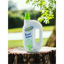 Cetris Sıvı Beyaz Sabun 1 lt & Cetris Solveco 2'li Yüksek Performanslı Leke Sökücü ve Yüzey Temizleyici Set