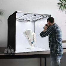 Pro Iı 3 LED Işıklı Ürün Çekim Çadırı 60X60 cm