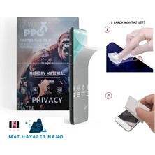 Max Pro Oppo A74 Nano Ekran Koruyucu Esnek Ultra Ince Mat Hayalet