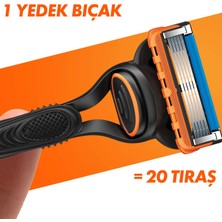 Gillette Fusion 5 Tıraş Makinesi + 2 Yedek Tıraş Bıçağı + 200 ml Traş Jeli