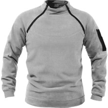 Store Erkek Polar Outdoor Fermuarlı Kombat Tactical Cepli Polar