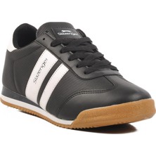 Walkway Slazenger Oleg G Siyah-Beyaz Kadın Spor Ayakkabı