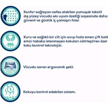 Medcare Maxi Bel Bantlı Hasta Bezi 8 Damla Medium Orta Boy M Beden 30'lu 3 Paket 90 Adet