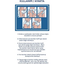 Medcare Maxi Bel Bantlı Hasta Bezi 8 Damla Medium Orta Boy M Beden 30'lu 3 Paket 90 Adet