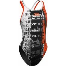 Mad Wave Kız Çocuk Mayo Antichlor Crossback Junior - Siyah - M/8-9 Yaş