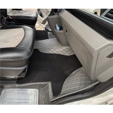 8D Volkswagen Transporter T6-T7 Araca Özel 8d Çift Katmanlı Havuzlu Paspas Takımı