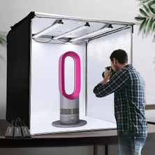 Pro Iı 3 LED Işıklı Ürün Çekim Çadırı 80X80 cm