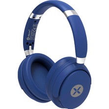 Dexim SC-301 Bluetooth 5.3 Kablosuz Kulaküstü Kulaklık - Mavi - DBT004