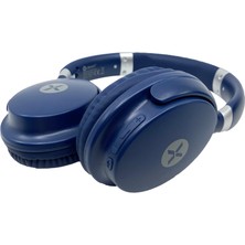 Dexim SC-301 Bluetooth 5.3 Kablosuz Kulaküstü Kulaklık - Mavi - DBT004