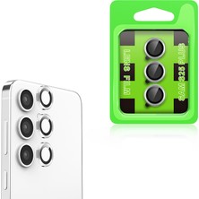 MobaxAksesuar Samsung Galaxy S25 Plus Kamera Lens Koruyucu Çerçeveli Koruyucu Cl-07