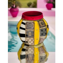 Courtly  Check Handmade Dekoratif Kavanoz