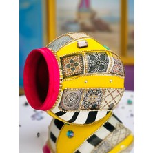 Courtly  Check Handmade Dekoratif Kavanoz