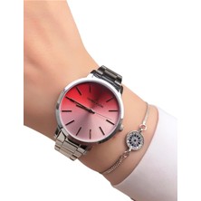 Daniel Klein Silver Çelik Şık Kadın Kol SAATI+%100 Çelik Bileklik Hediye