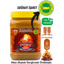 Bozkırlı Çavuşoğlu Odun Ateşinde Kavrulmuş Kepekli Bozkır Tahini 930 gr + Odun Ateşinde Kavrulmuş Susam 500 gr