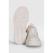 Cihan Shoes Garantili Yüksek Taban  Deri Bağcıklı Ortopedik Günlük Spor Ayakkabı 36-37-38-39-40 Numara Bej