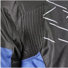 GMS Kasaı Navy Blue 4 Mevsimlik Korumalı Motosiklet Montu