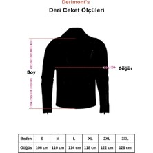 Deri Work Kuzu Derisi Işlemeli Düğmeli Erkek Yelek Siyah